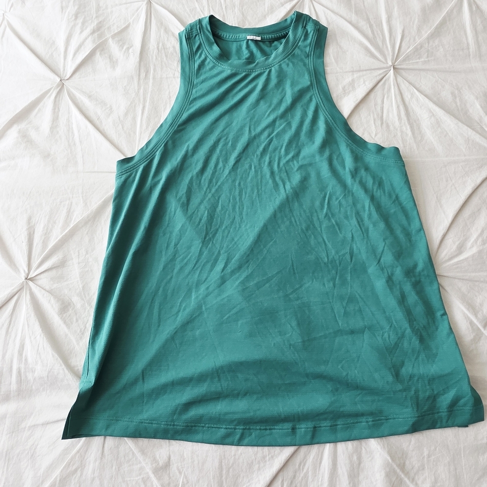 Lululemon green racerback Tank Top
